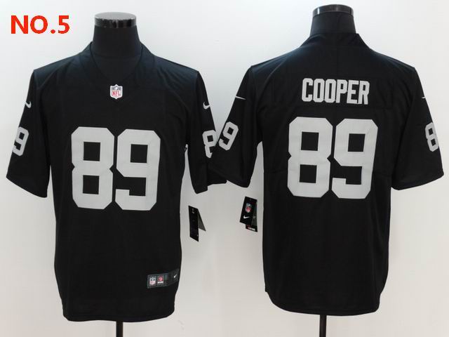 Men's Las Vegas Raiders 89 Amari Cooper Jesey NO.5;